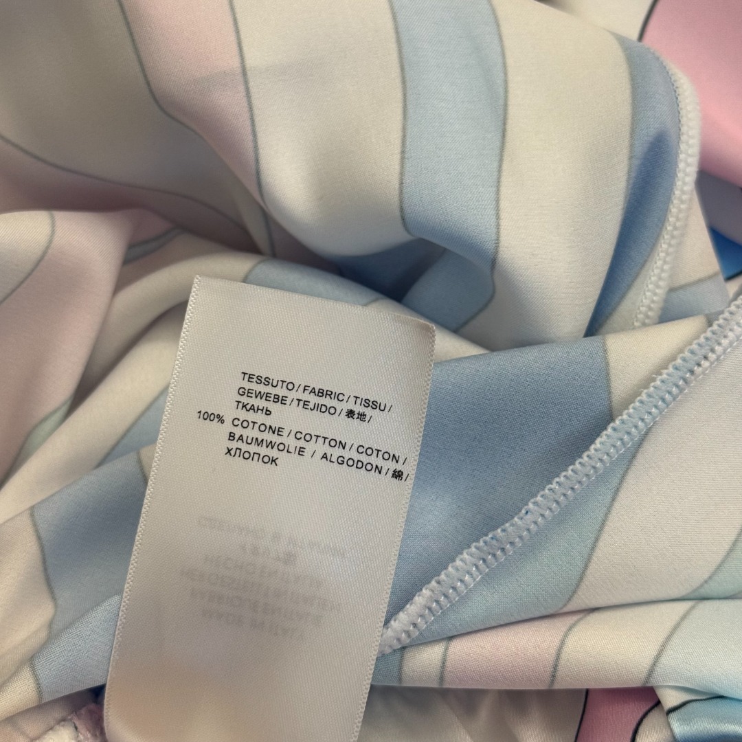 Emilio Pucci Marmo-Print Silk Shorts - Blue