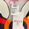 Emilio Pucci  marmo printed stretch sports bra