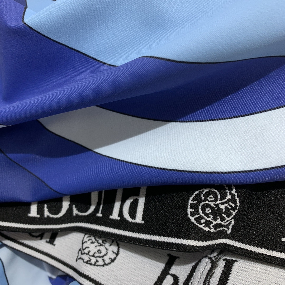 PUCCI Marmo-print Top | Blue |