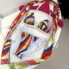 Pucci Style Multicolor Abstract-Print Triangle Bikini Set Women | Stretch Swim Fabric