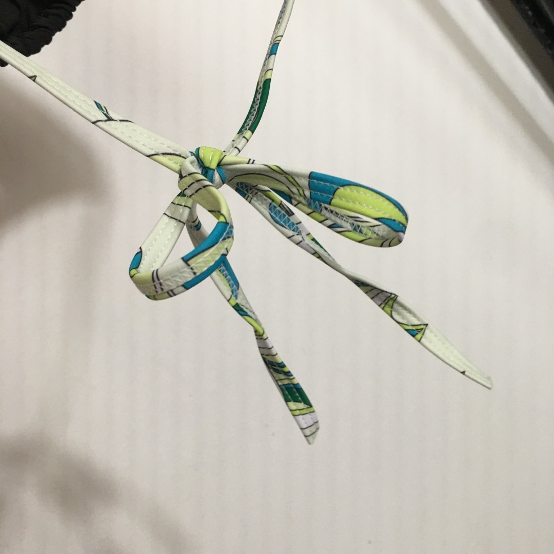 Emilio Pucci Multicolor Bikini Set