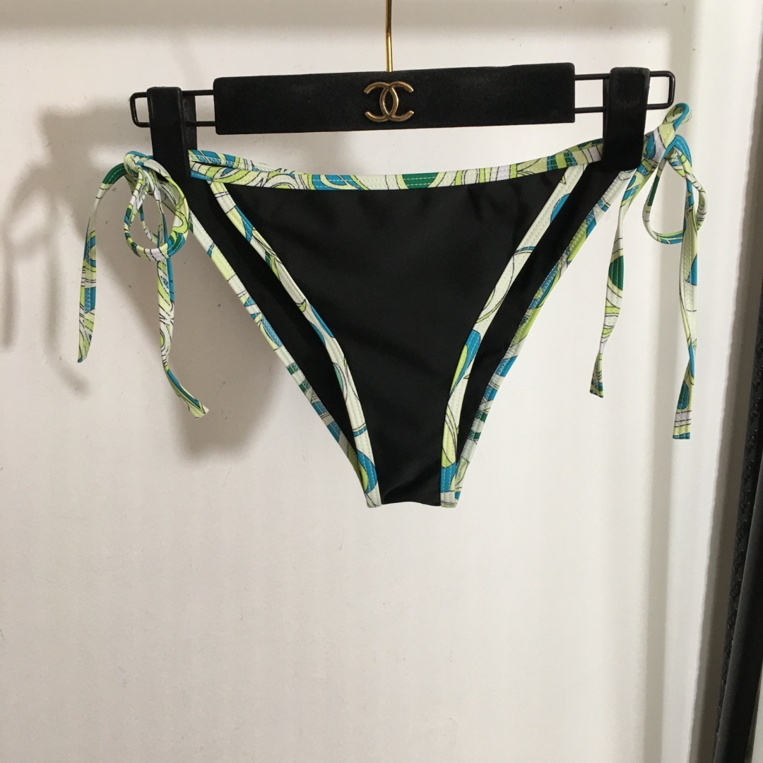 Emilio Pucci Multicolor Bikini Set