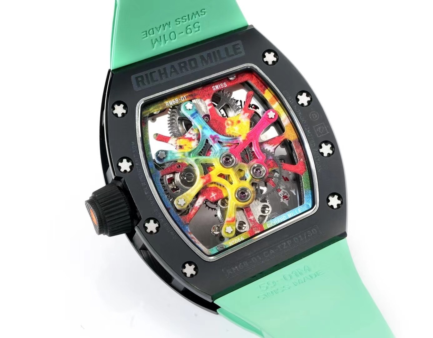 Richard Mille RM 68-01 Cyril Kongo Tourbillon Carbon Limited Edition of 30