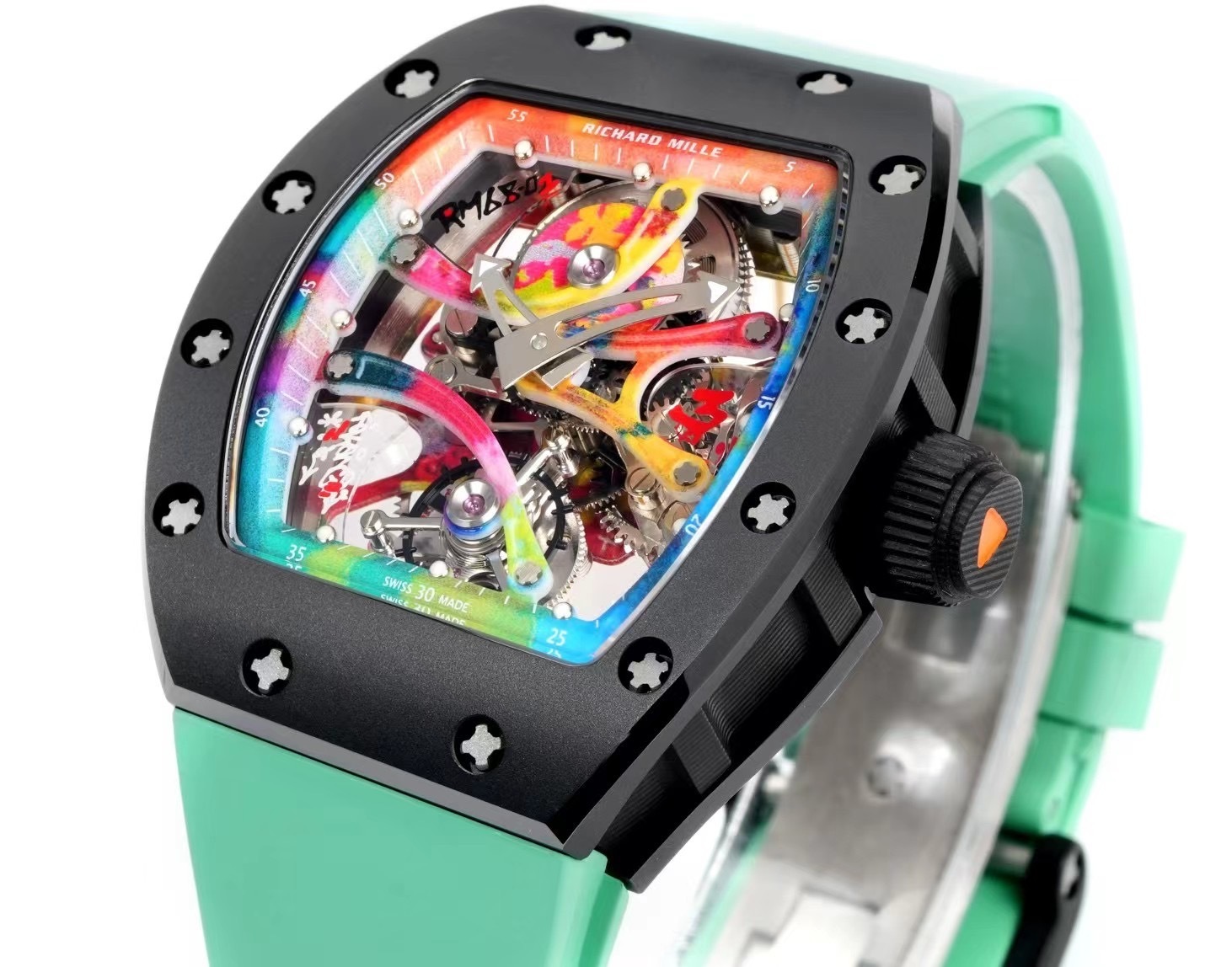 Richard Mille RM 68-01 Cyril Kongo Tourbillon Carbon Limited Edition of 30