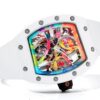 RICHARD MILLE RM68-01 REPLICA WATCH CERAMIC WHITE NYLON STRAP RM FACTORY 45MM