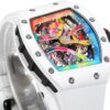 RICHARD MILLE RM68-01 REPLICA WATCH CERAMIC WHITE NYLON STRAP RM FACTORY 45MM