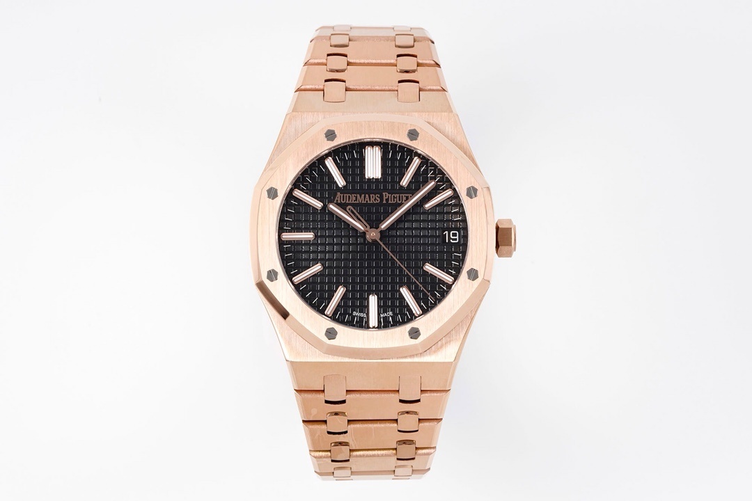 Audemars Piguet Royal Oak Selfwinding Rose Gold Black