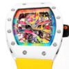 RICHARD MILLE WATCH RM68-01 BEST COPIES CERAMIC GOLD RUBBER STRAP RM 45MM