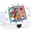 RICHARD MILLE RM68-01 REPLICA WATCH CERAMIC WHITE NYLON STRAP RM FACTORY 45MM