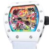 RICHARD MILLE RM68-01 REPLICA WATCH CERAMIC WHITE NYLON STRAP RM FACTORY 45MM