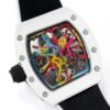 RICHARD MILLE RM68-01 REPLICA WATCH CERAMIC WHITE NYLON STRAP RM FACTORY 45MM