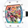 RICHARD MILLE RM68-01 REPLICA WATCH CERAMIC WHITE NYLON STRAP RM FACTORY 45MM