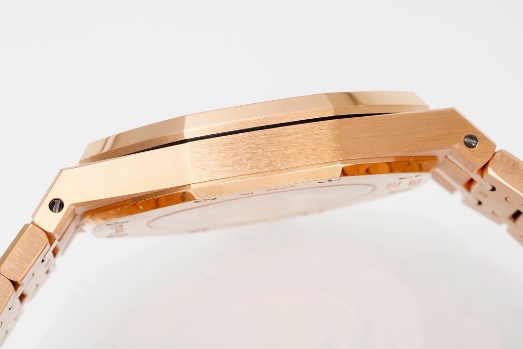 Top-grade watches 00129 Audemars Piguet Royal Oak 41mm Rose Gold Black Dial 15400OR