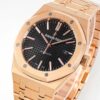 Top-grade watches 00129 Audemars Piguet Royal Oak 41mm Rose Gold Black Dial 15400OR
