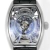 Franck Muller Curvex CX Grand Central Tourbillon Skeleton CX 36 T CTR SQT AC TTNRBR Rep Watch Steel Case