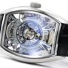 Franck Muller Curvex CX Grand Central Tourbillon Skeleton CX 36 T CTR SQT AC TTNRBR Rep Watch Steel Case