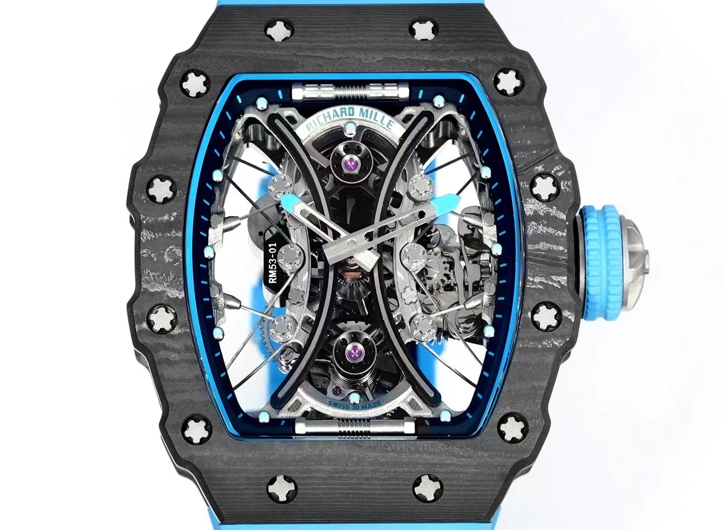 Richard Mille RM 53-01 Tourbillon 'Pablo Mac Donough' Carbon Limited Edition of 30