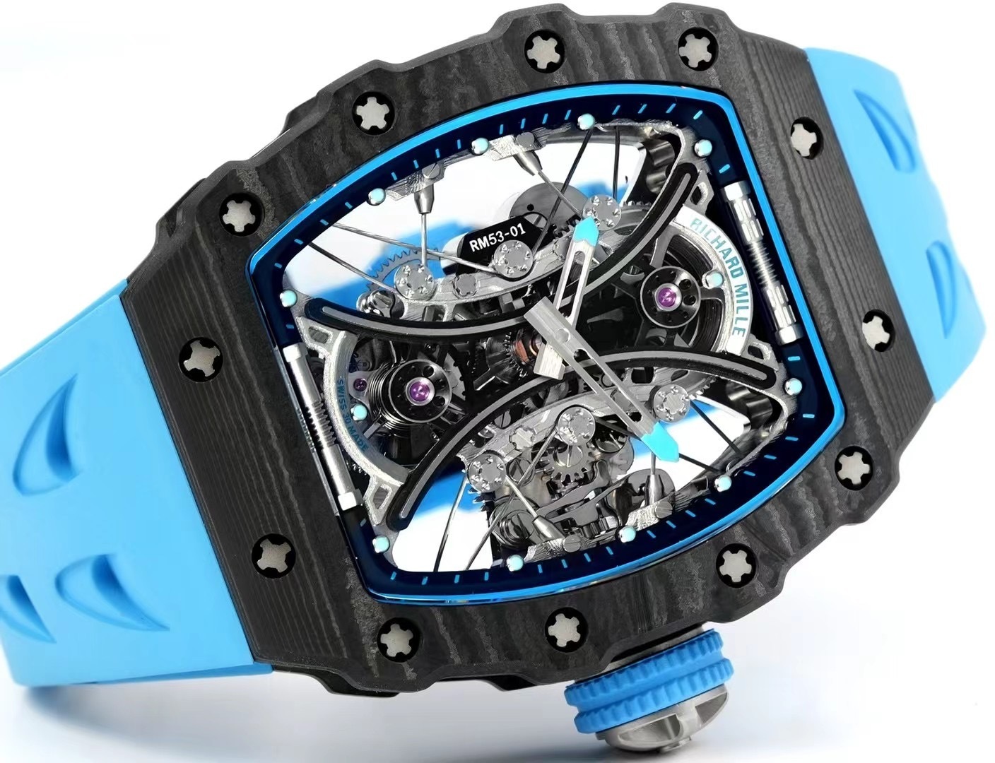 Richard Mille RM 53-01 Tourbillon 'Pablo Mac Donough' Carbon Limited Edition of 30