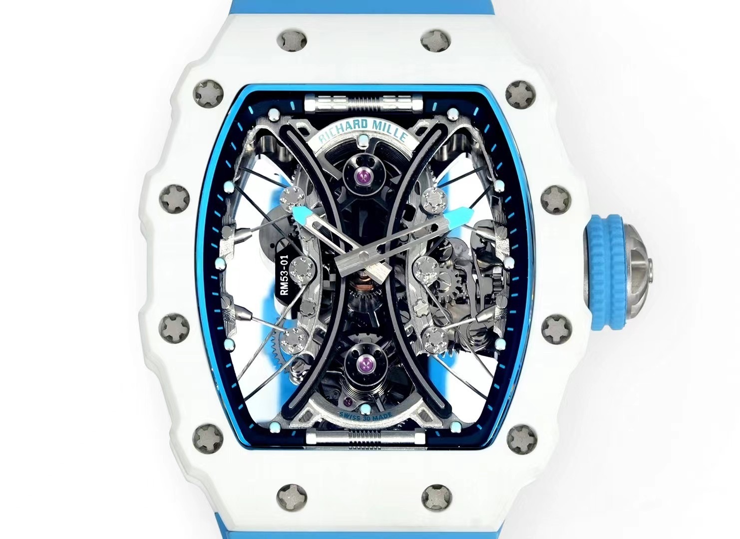RM053-01 Richard Mille Pablo MacDonough in Blue Strap