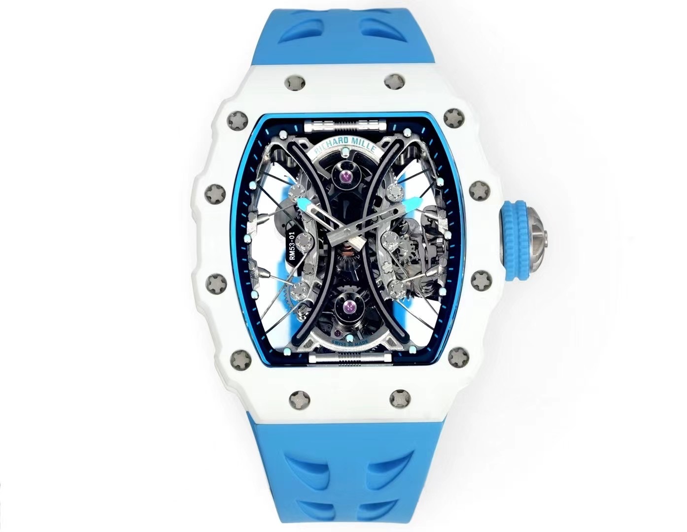 RM053-01 Richard Mille Pablo MacDonough in Blue Strap