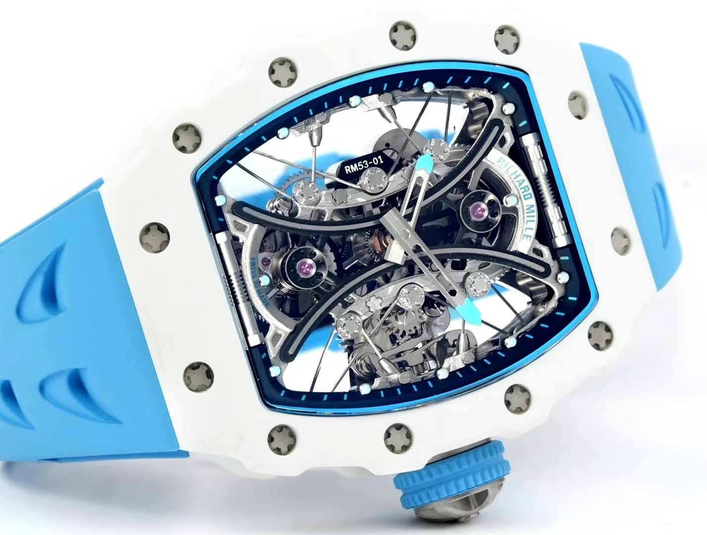 RM053-01 Richard Mille Pablo MacDonough in Blue Strap