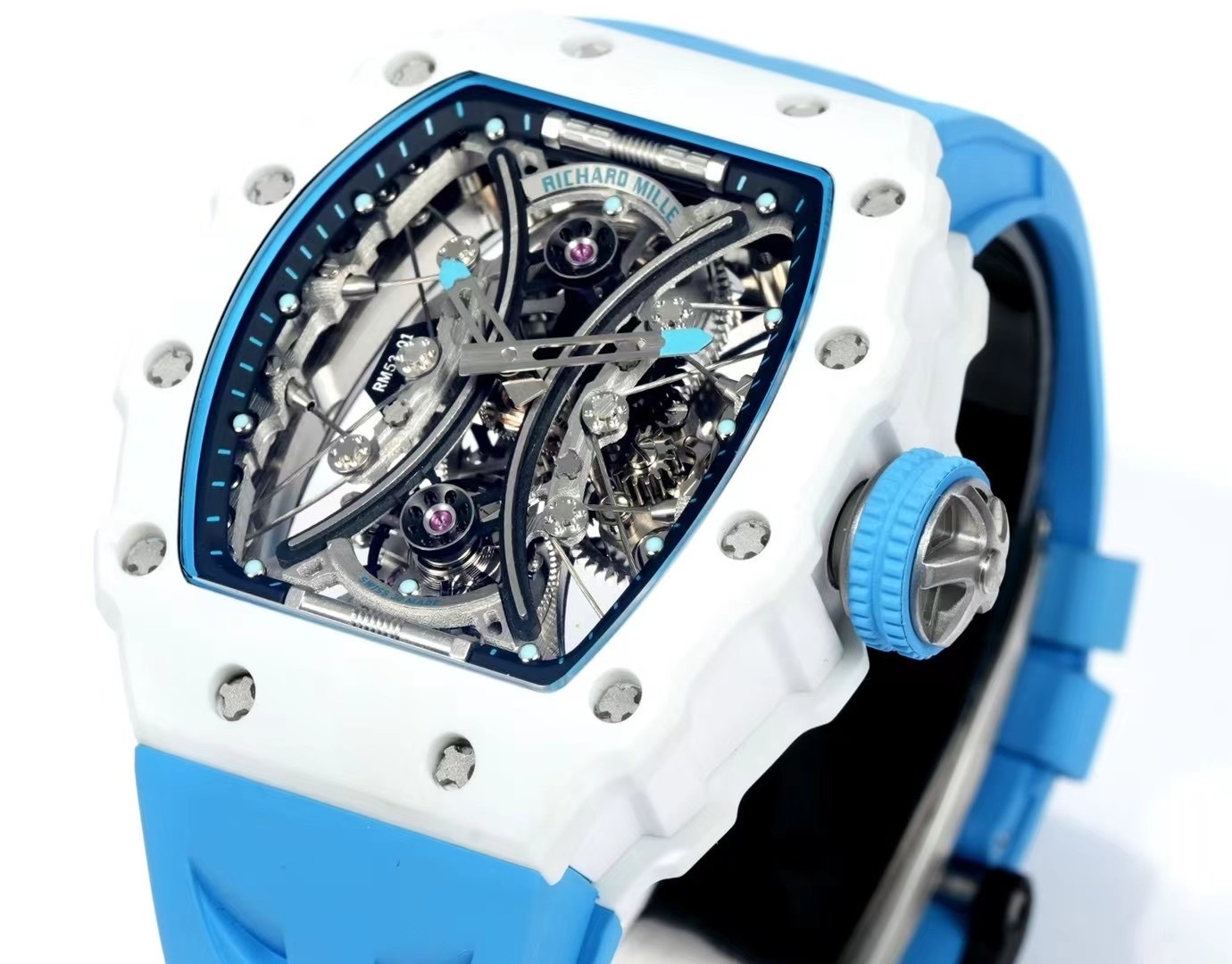 RM053-01 Richard Mille Pablo MacDonough in Blue Strap