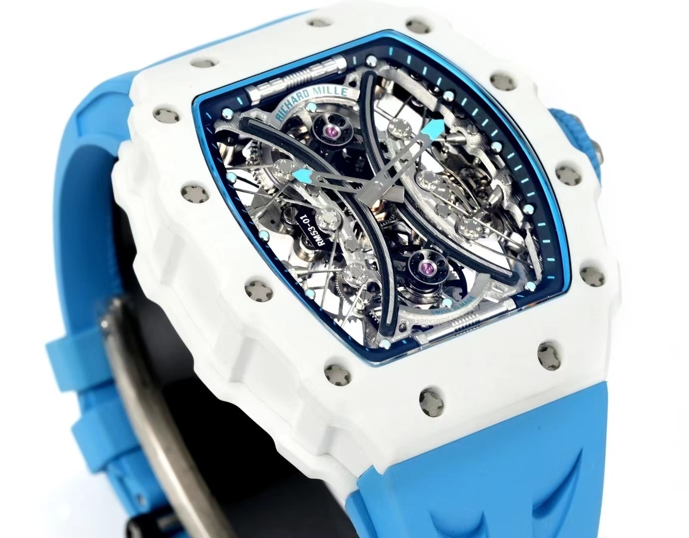 RM053-01 Richard Mille Pablo MacDonough in Blue Strap