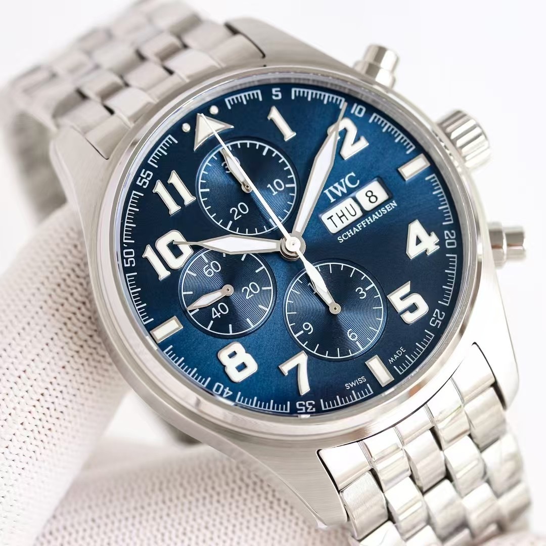 IWC Pilot “Le Petit Prince” Blue Dial Chronograph 43mm IW377717