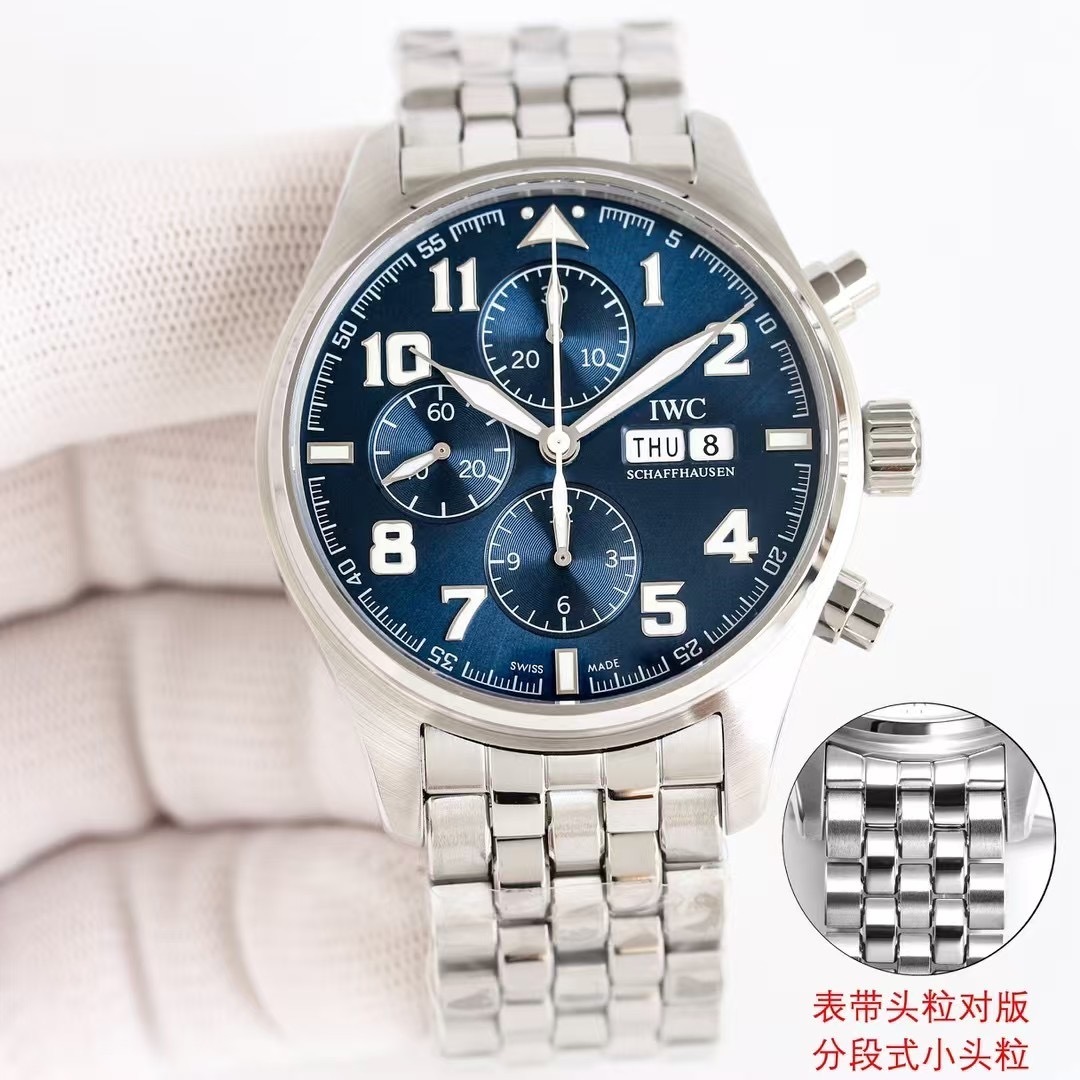 IWC Pilot “Le Petit Prince” Blue Dial Chronograph 43mm IW377717