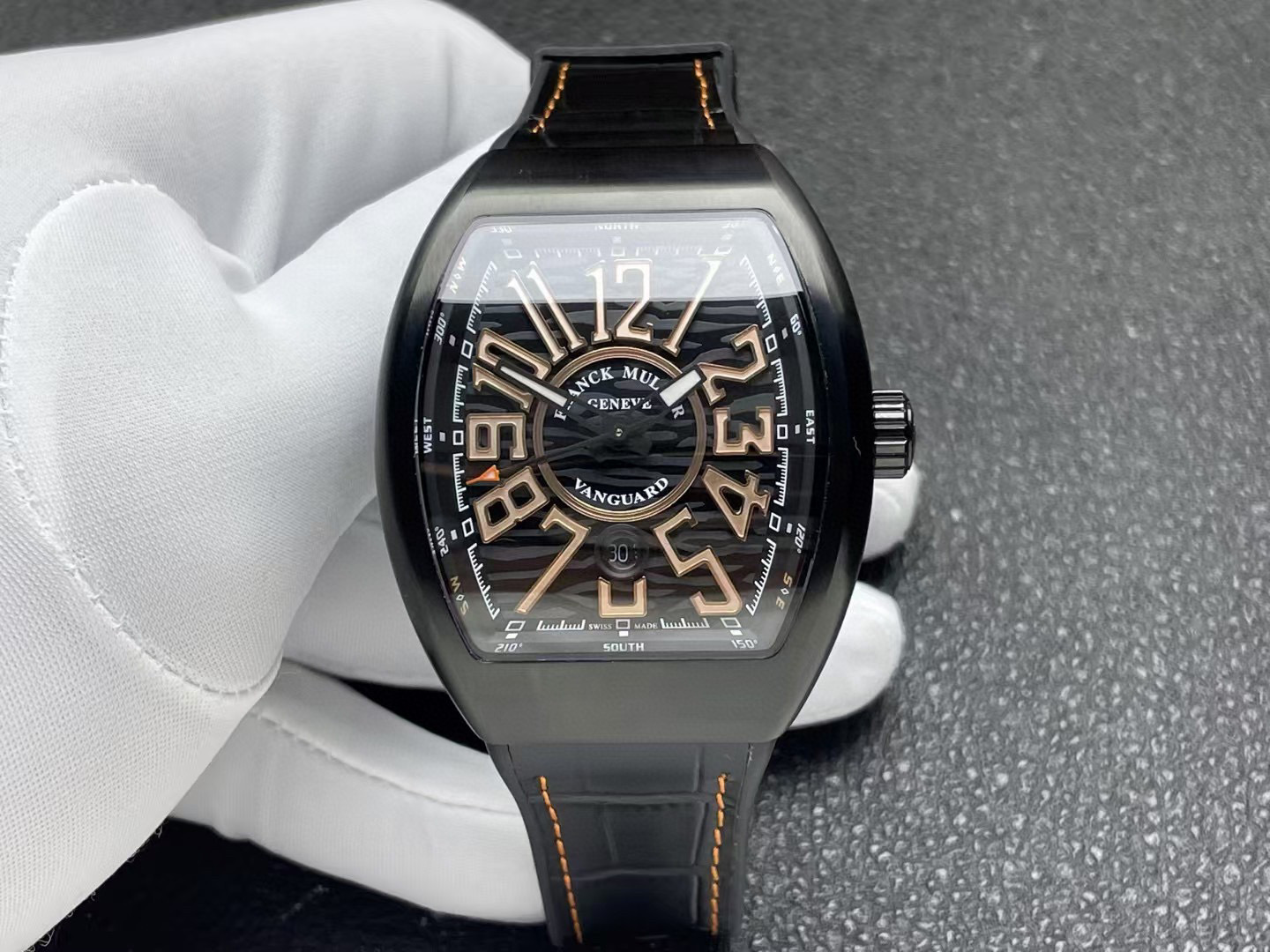 FRANCK MULLER VANGUARD CLASSICAL V45SCBRNRTTCB-5N