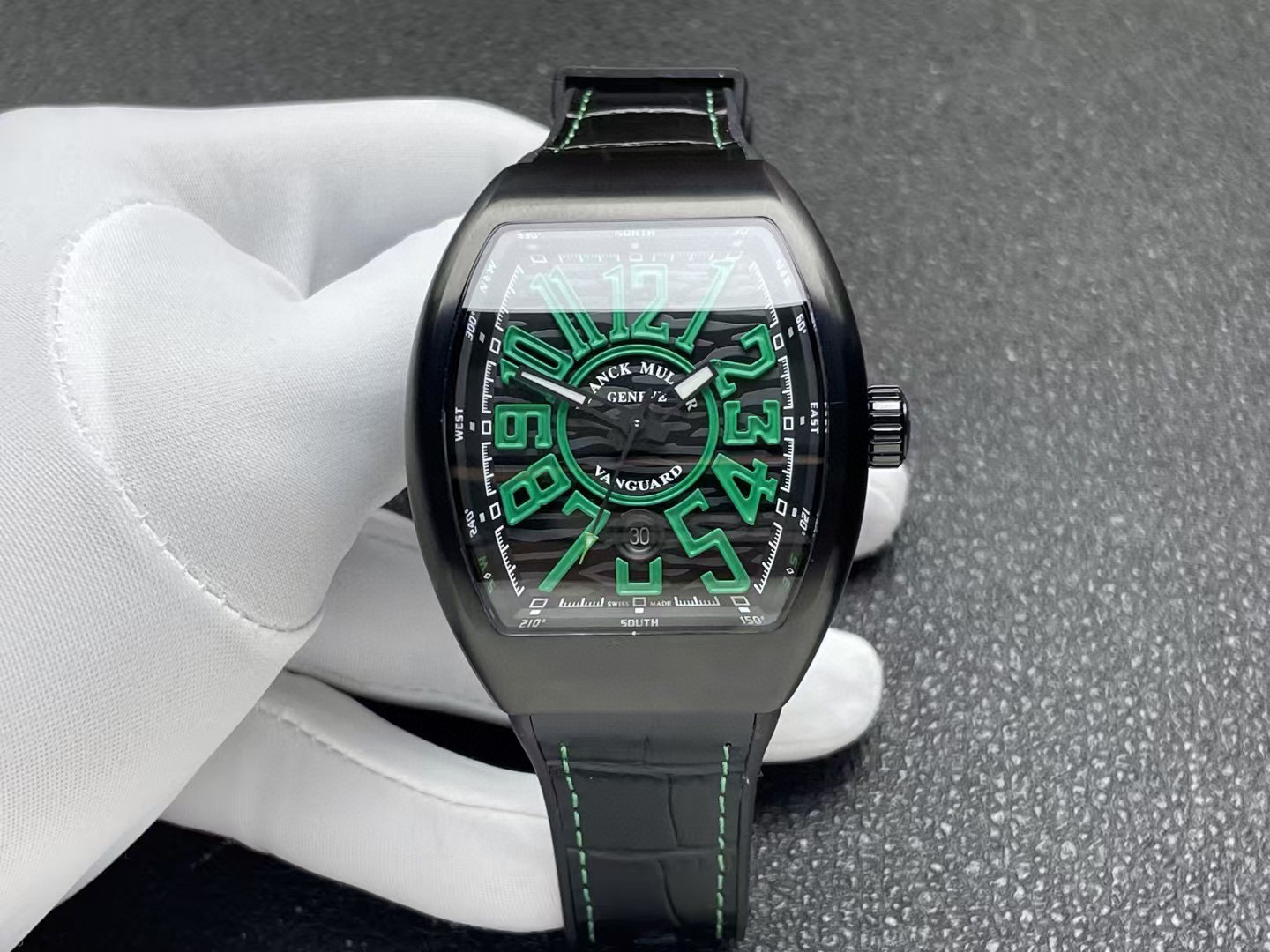 Franck Muller 44mm Carbon Green Watch