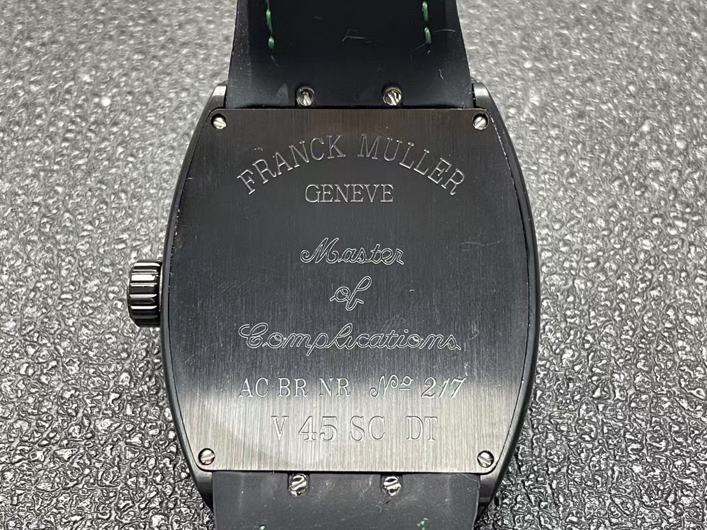 Franck Muller 44mm Carbon Green Watch