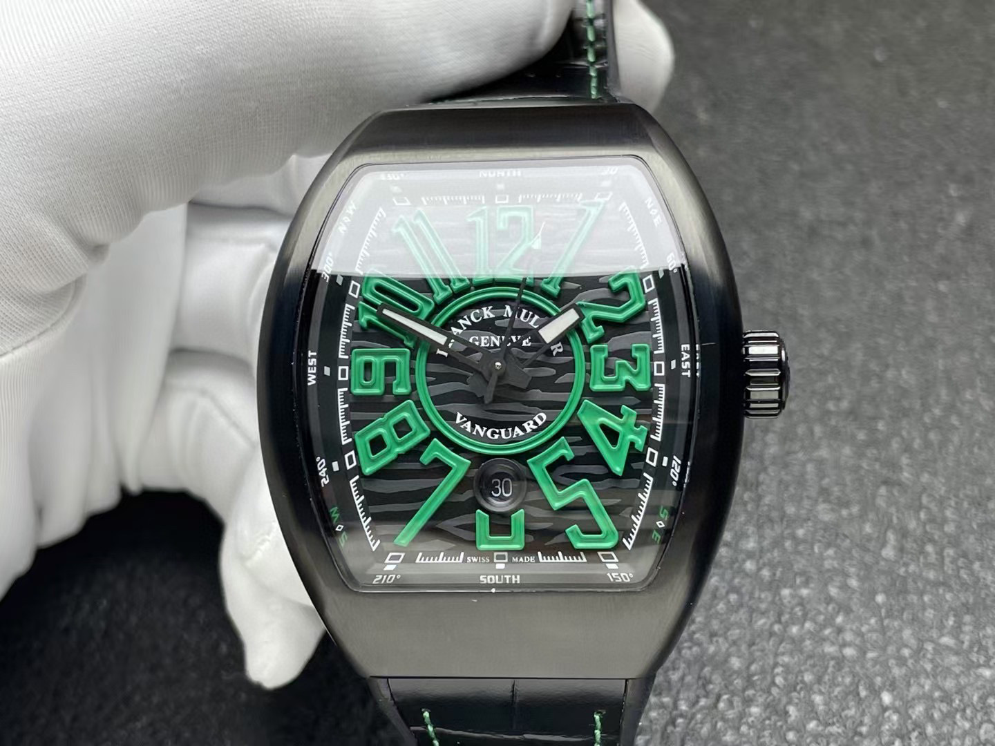 Franck Muller 44mm Carbon Green Watch