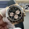 Rolex Daytona NEW 2025 Cosmograph Daytona 40mm 126515LN Rose Gold Oysterflex Black Dial