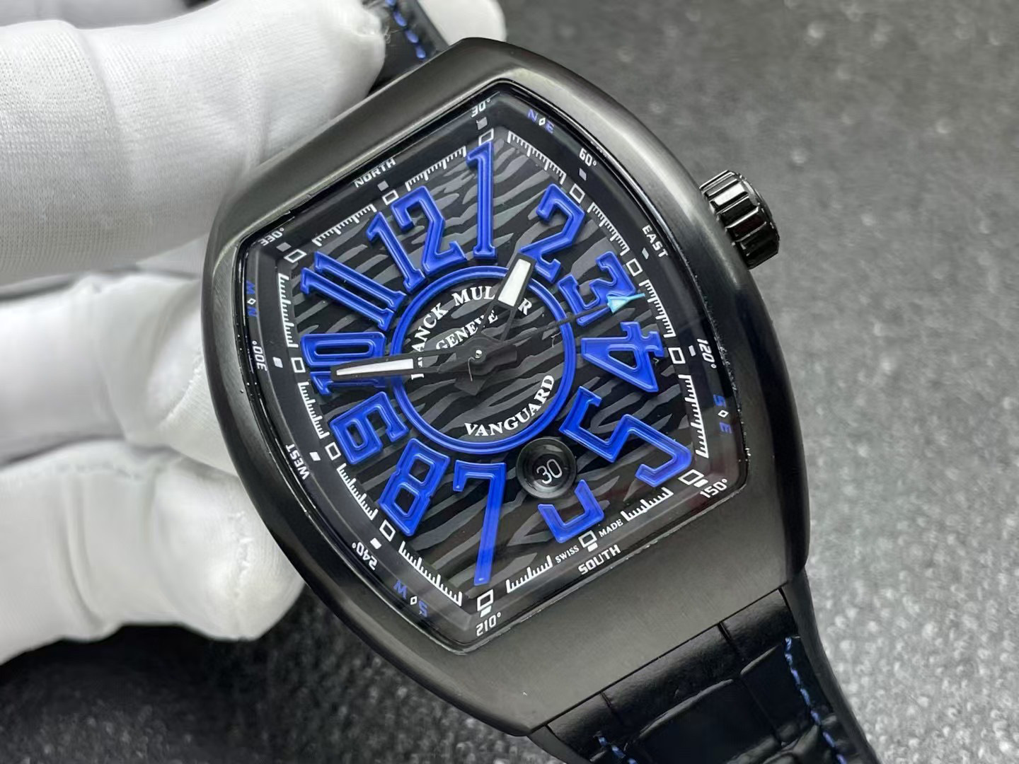 New Franck Muller Vanguard Classical Men's Watch V 45 SC DT TT NR BR BL Brand New in Original Franck Muller Box with Papers