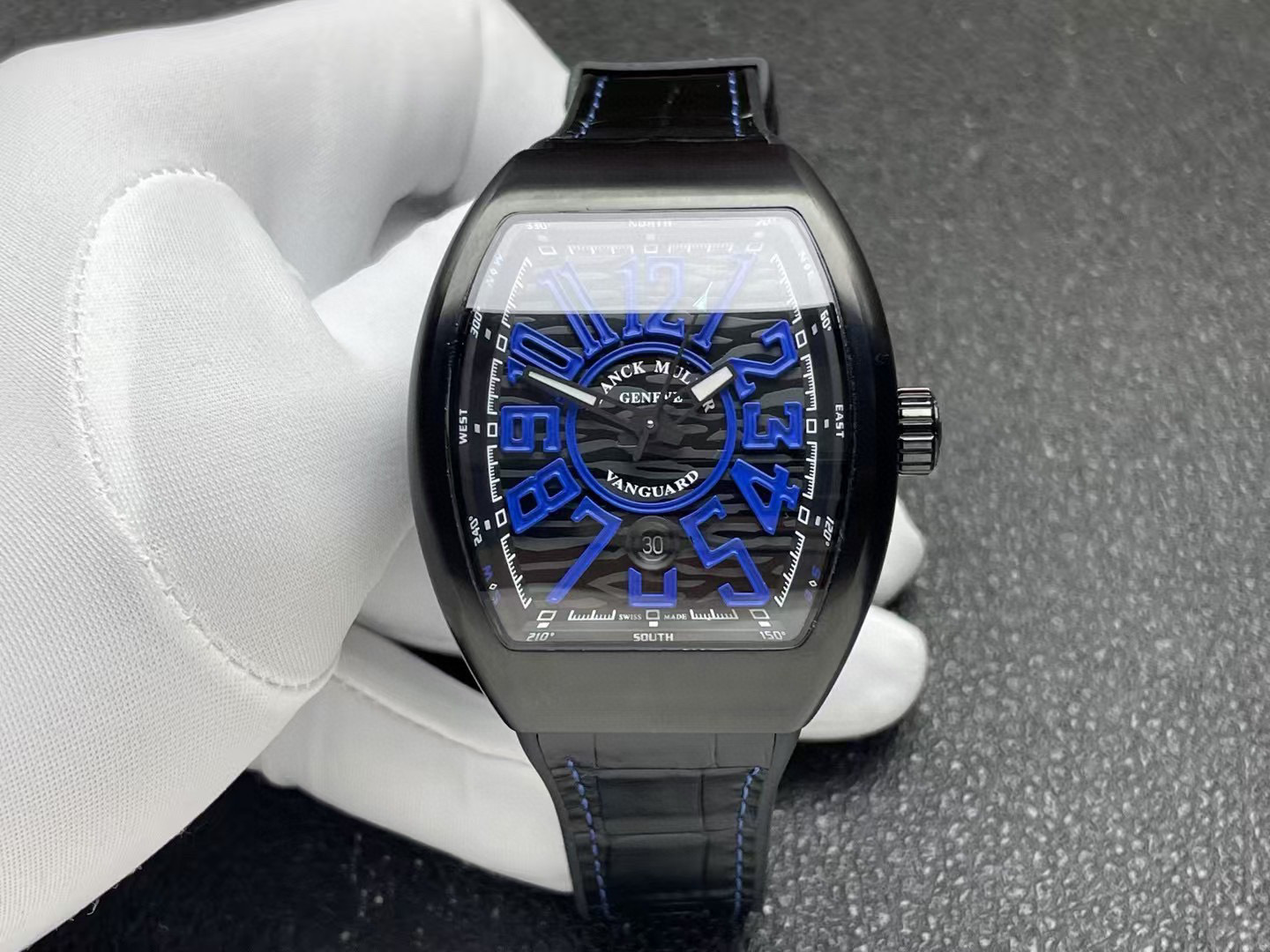 New Franck Muller Vanguard Classical Men’s Watch V 45 SC DT TT NR BR BL Brand New in Original Franck Muller Box with Papers