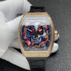 Franck Muller new V45 series graffiti art 45mm men's automatic mechanical watch Gold border studded with stones