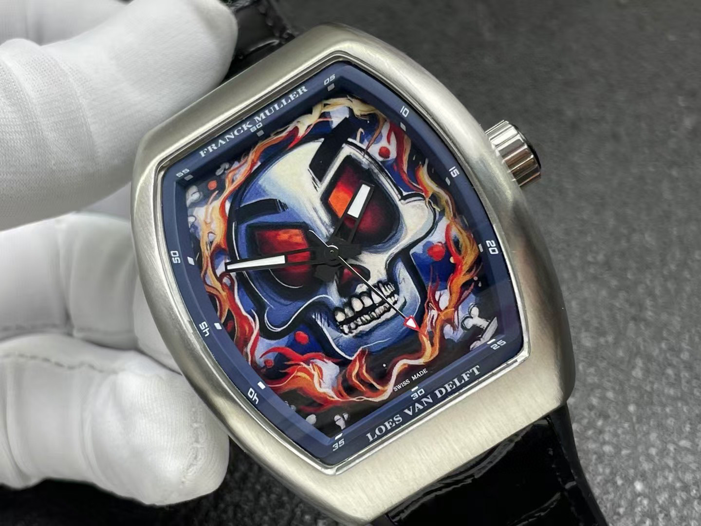 Franck Muller new V45 series graffiti art 45mm men's automatic mechanical watch