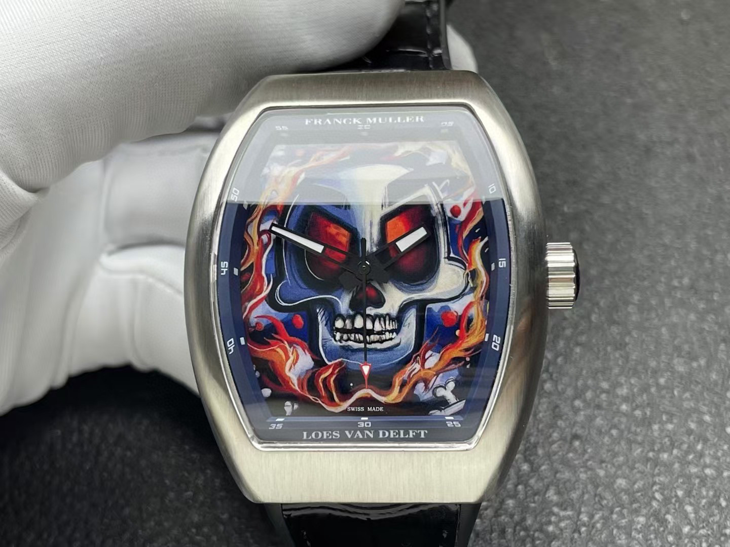 Franck Muller new V45 series graffiti art 45mm men's automatic mechanical watch
