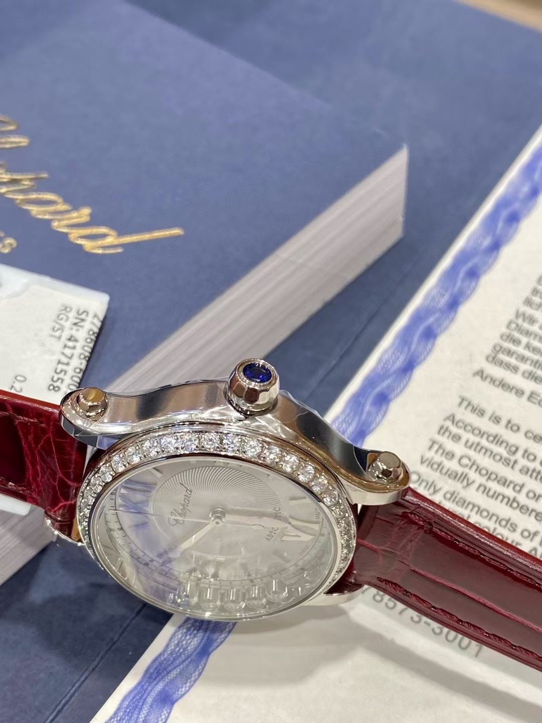 Chopard Happy Sport 36 mm Diamond Automatic Ladies Watch