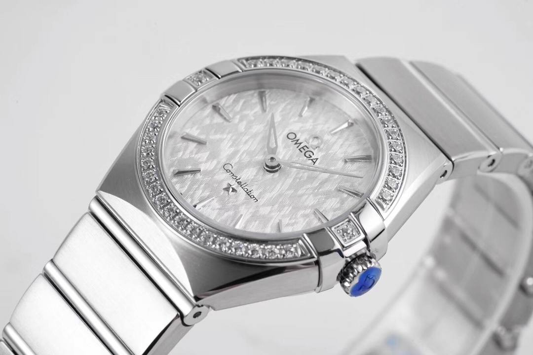 Omega Constellation Steel Diamonds Watch 131.15.28.60.02.001