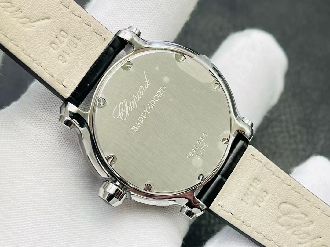 Chopard Happy Sport Round Stainless Steel 36mm Quartz Ladies Watch