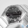 Omega Constellation Automatic Diamond Grey Dial Ladies