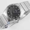Omega Constellation Automatic Diamond Grey Dial Ladies