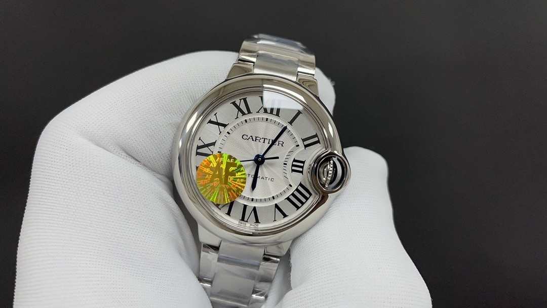 Cartier Ballon Bleu WSBB0040 Steel Silver Dial Best Replica