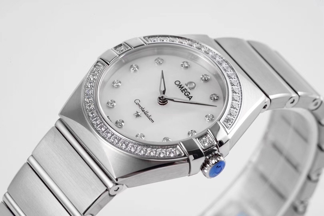 Omega Constellation Steel Diamonds Watch 131.15.25.60.55.002