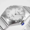 Omega Constellation Ladies Quartz Ladies Diamonds / Steel / 25mm / Box&Papers / 131.10.25.60.55.001