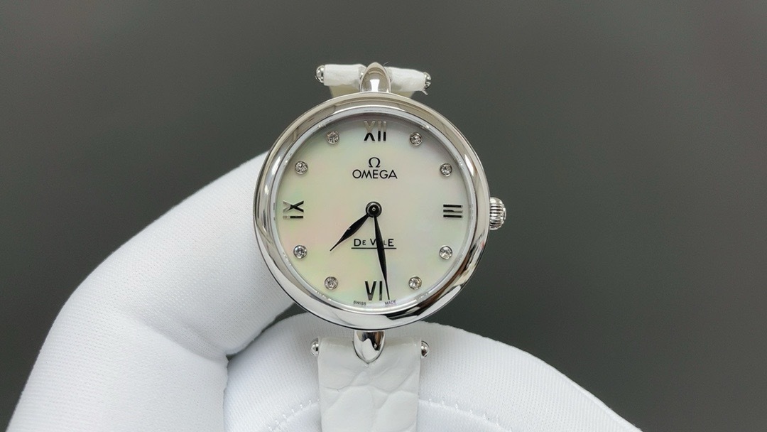 OMEGA De Ville Prestige Dewdrop 27mm 424.13.27.60.51.001 woman