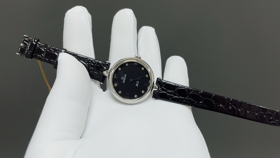 OMEGA De Ville Prestige Dewdrop 27mm 424.13.27.60.51.001 woman