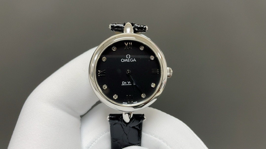 OMEGA De Ville Prestige Dewdrop 27mm 424.13.27.60.51.001 woman